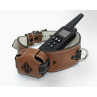 Genuine Leather Shock Collar, Custom Locking BDSM Training ECollar, Puppy Play, Padlock Included
