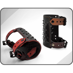 Genuine Leather Bracer Dragon Scale Arm Guard Custom Made Fantasy Cosplay Bracelet Handmade