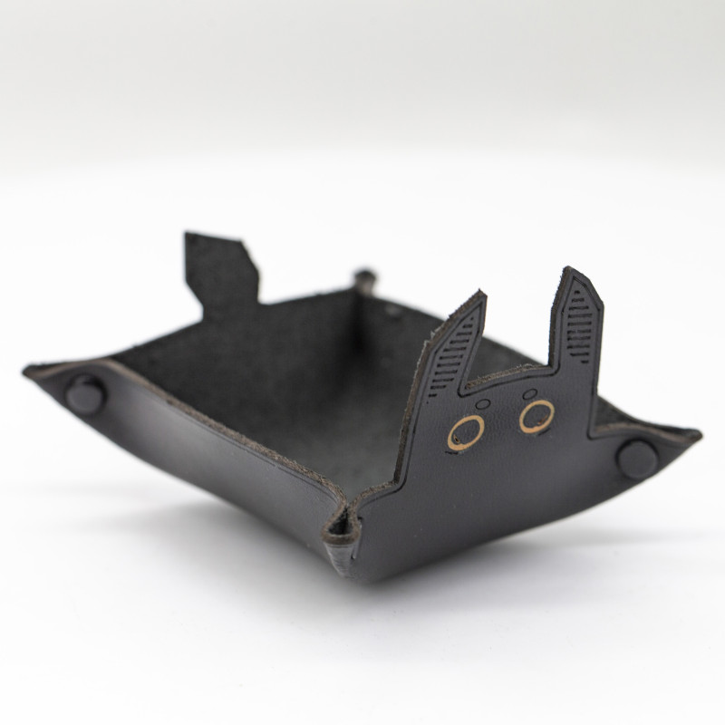 Genuine Premium Leather Tray – Small Size with Engraved Design