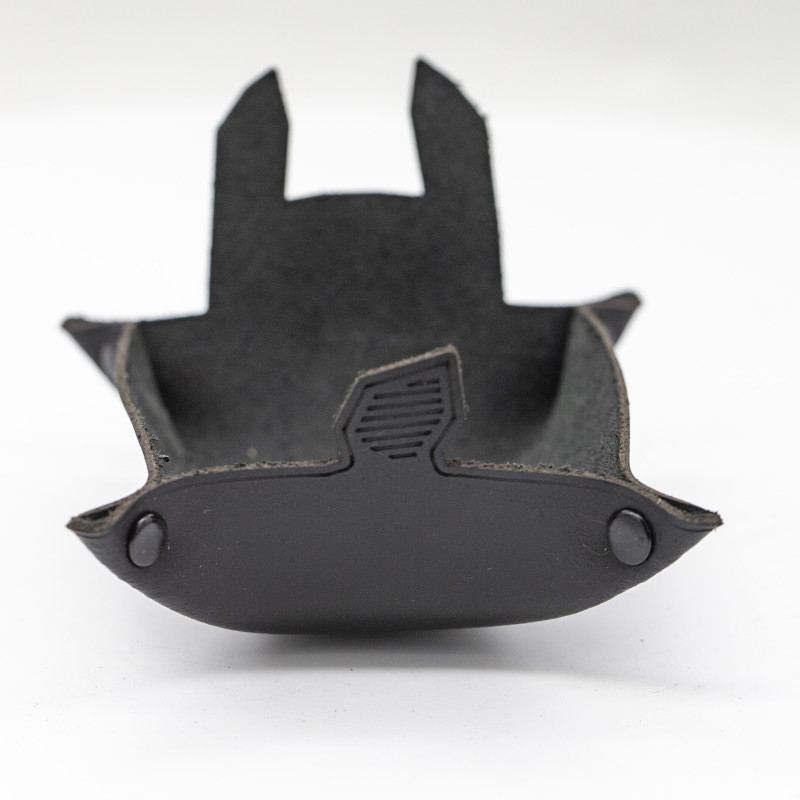 Genuine Premium Leather Tray – Small Size with Engraved Design