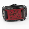 Genuine Premium Leather Wristband – Customizable with Your Uploaded Graphics