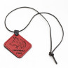 Genuine Premium Leather Necklace – Customizable with Your Uploaded Graphics