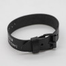 Genuine Premium Leather Wristband – Customizable with Your Uploaded Graphics