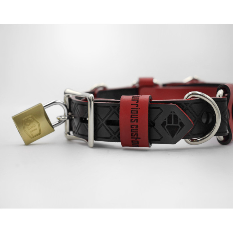 Geniune Leather Choking Collar