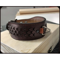 Genuine Leather Bracer Dragon Scale Arm Guard Custom Made Fantasy Cosplay Bracelet Handmade