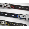 Beutiful Handmade Colorful BDSM Choking Collar, Premium Genuine Leather, Handpainted Real Leather Choker