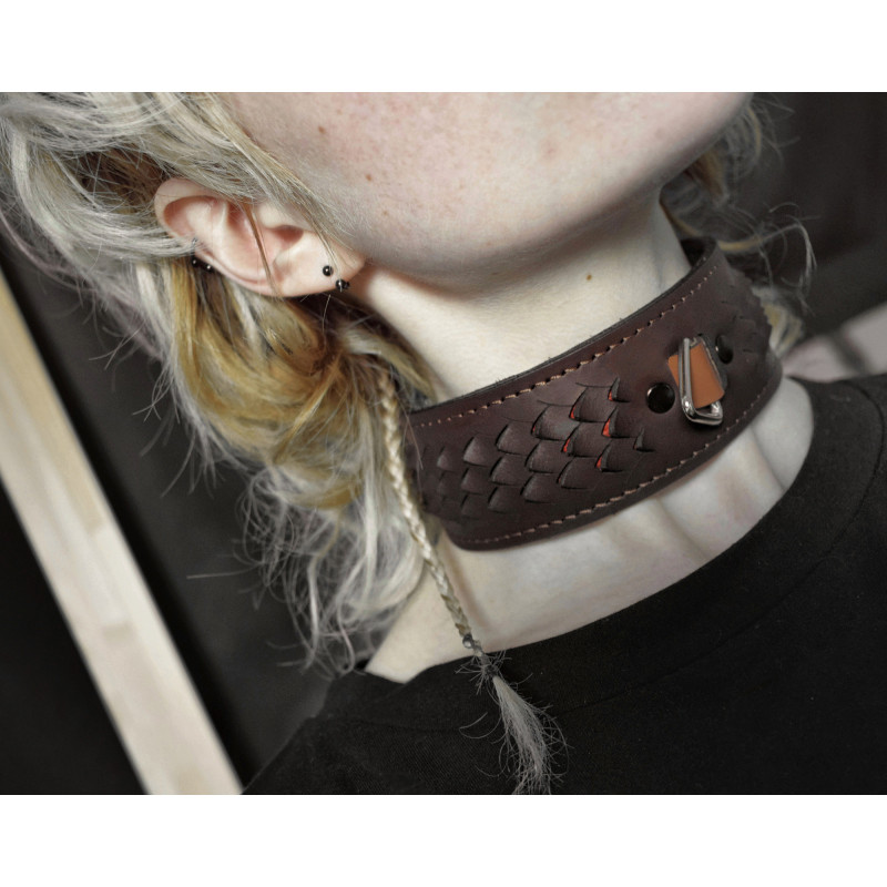 Genuine Leather Bracer Dragon Scale Arm Guard Custom Made Fantasy Cosplay Bracelet Handmade