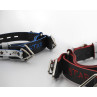 Beutiful Handmade Colorful BDSM Choking Collar, Premium Genuine Leather, Handpainted Real Leather Choker