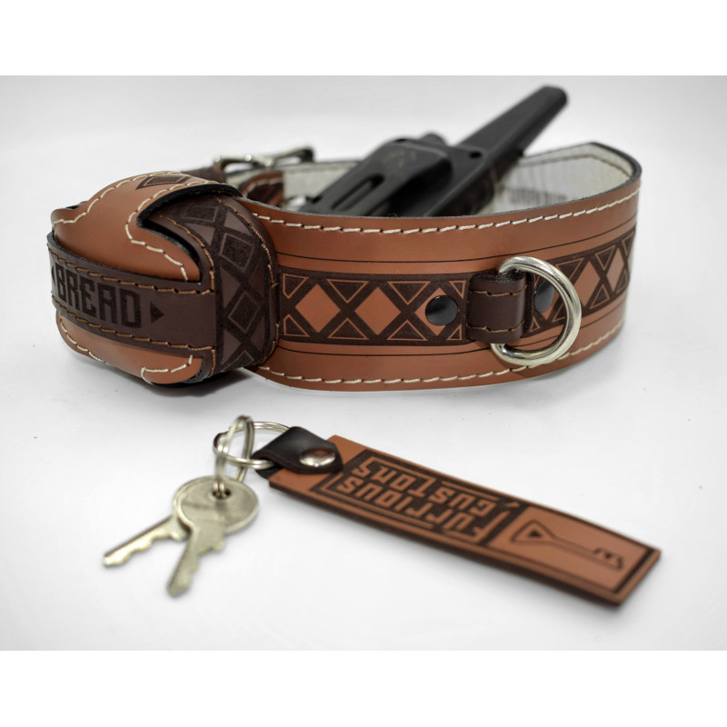 The Bread Collar For All Kinds of Breeding. BDSM Electric Leather Shock Collar. Handmade