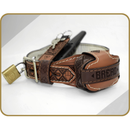 The Bread Collar For All Kinds of Breeding. BDSM Electric Leather Shock Collar. Handmade